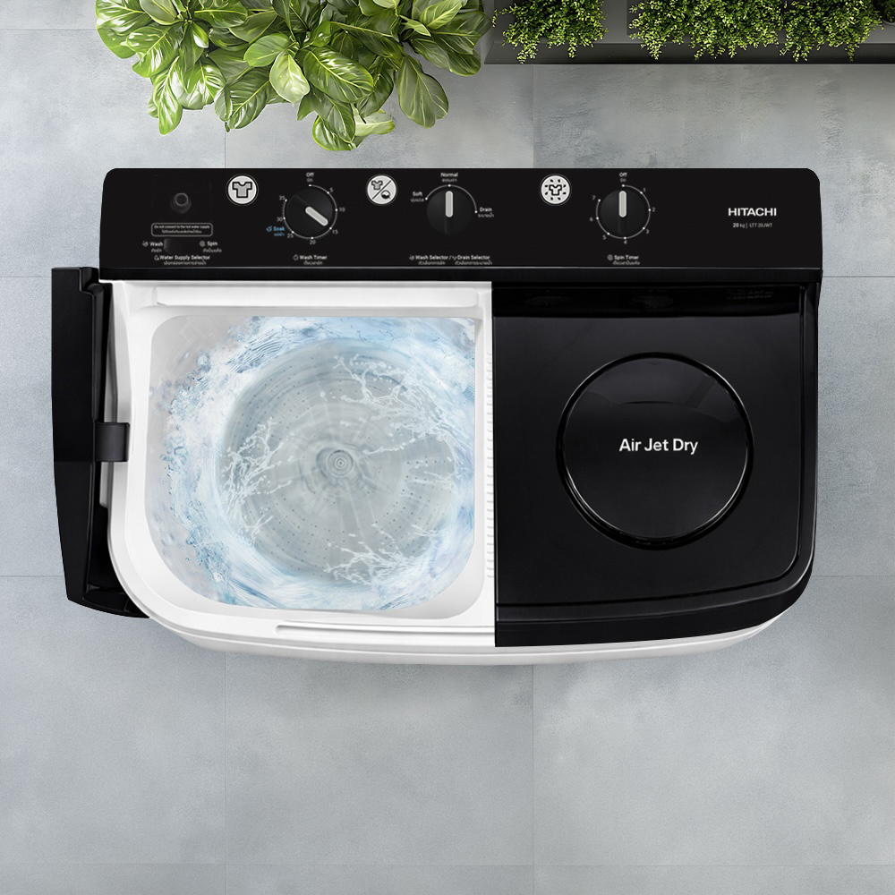 Hitachi Twin Tub Washing Machine
